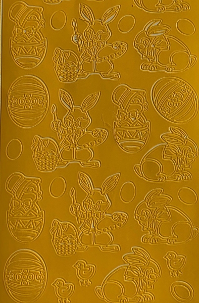 Sticker Ostern gelb